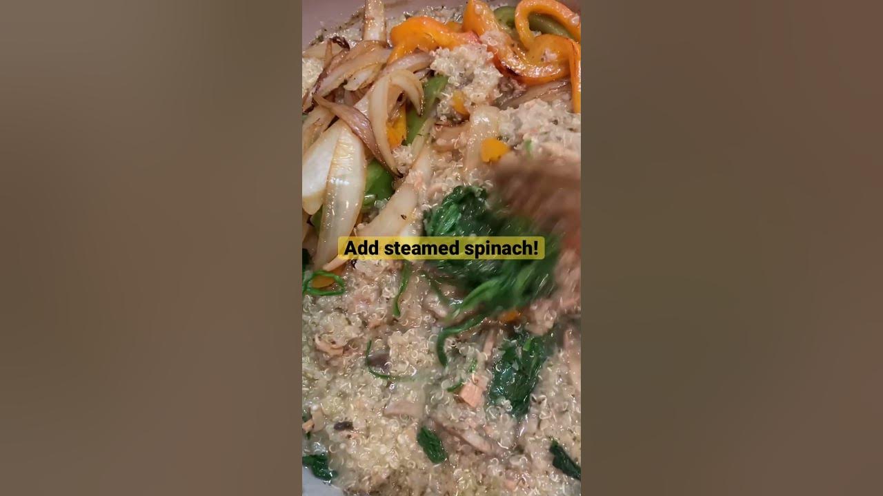 (4)Quinoa Clam Risotto! Gluten Free Superfood! Lose weight! Healthy
