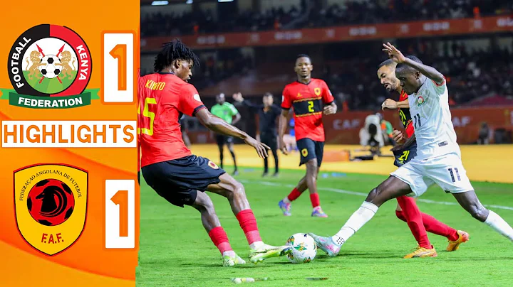 Kenya 1-1 Angola CAF Highlights | CHAN 2024