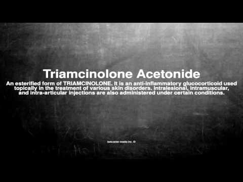 Topical steroid cystic acne