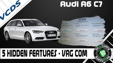 UNLOCK 5 HIDDEN FUNCTIONS | AUDI A6 C7 | VCDS TUTORIAL