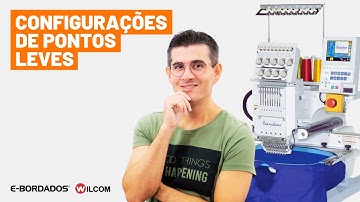 Configurações de Pontos Leves no Wilcom Embroidery Studio | E-Bordados