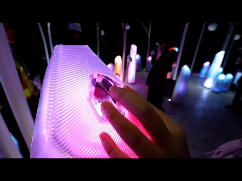 Expo 2025 「ノモの国」クリスタル置物 EXPO2025｜パナソニック「ノモの国」は予約必須！直感クリスタルで君