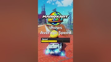 MKWorld HIDDEN STATS Revealed... #shorts #mariokartworld