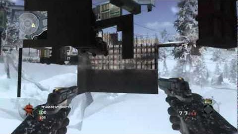 How to get under Array on Black Ops