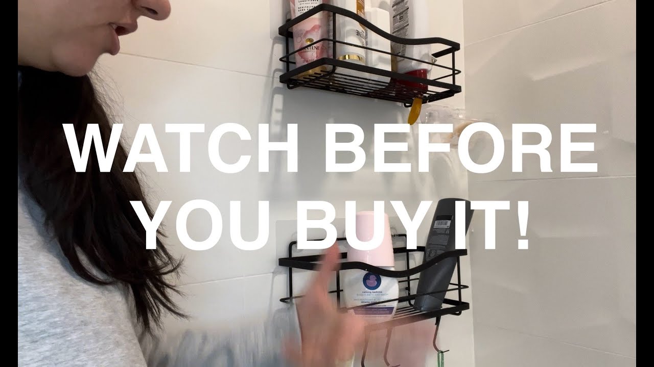 KincMax Shower Caddies No Drill Adhesive- My Honest Review