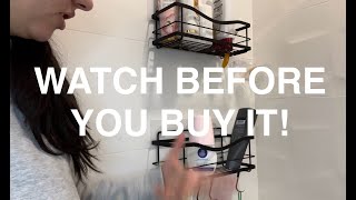 KincMax Shower Caddies No Drill Adhesive- My Honest Review