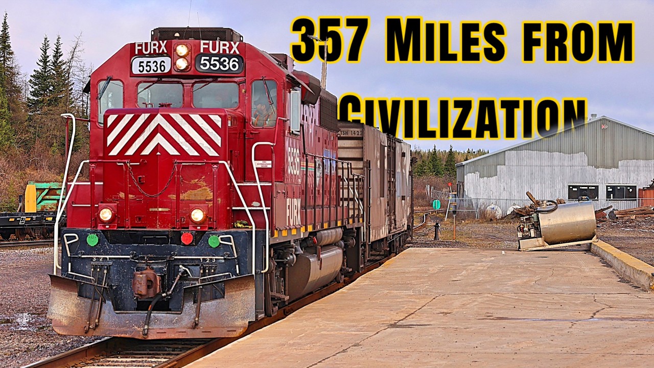 357 Miles to Civilization: The Town of Schefferville and its Railway Lifeline