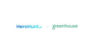 HeroHunt.ai x Greenhouse integration for powerful full cycle recruiting
