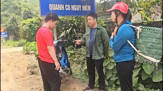 The CHUC police were extremely angry with everything the homeless man had done.