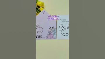 #06 In thiệp cưới giá gốc #langiomoi #shorts #inthiepcuoi #lebongtvshorts