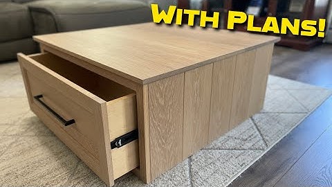 An Actually Useful Coffee Table Build