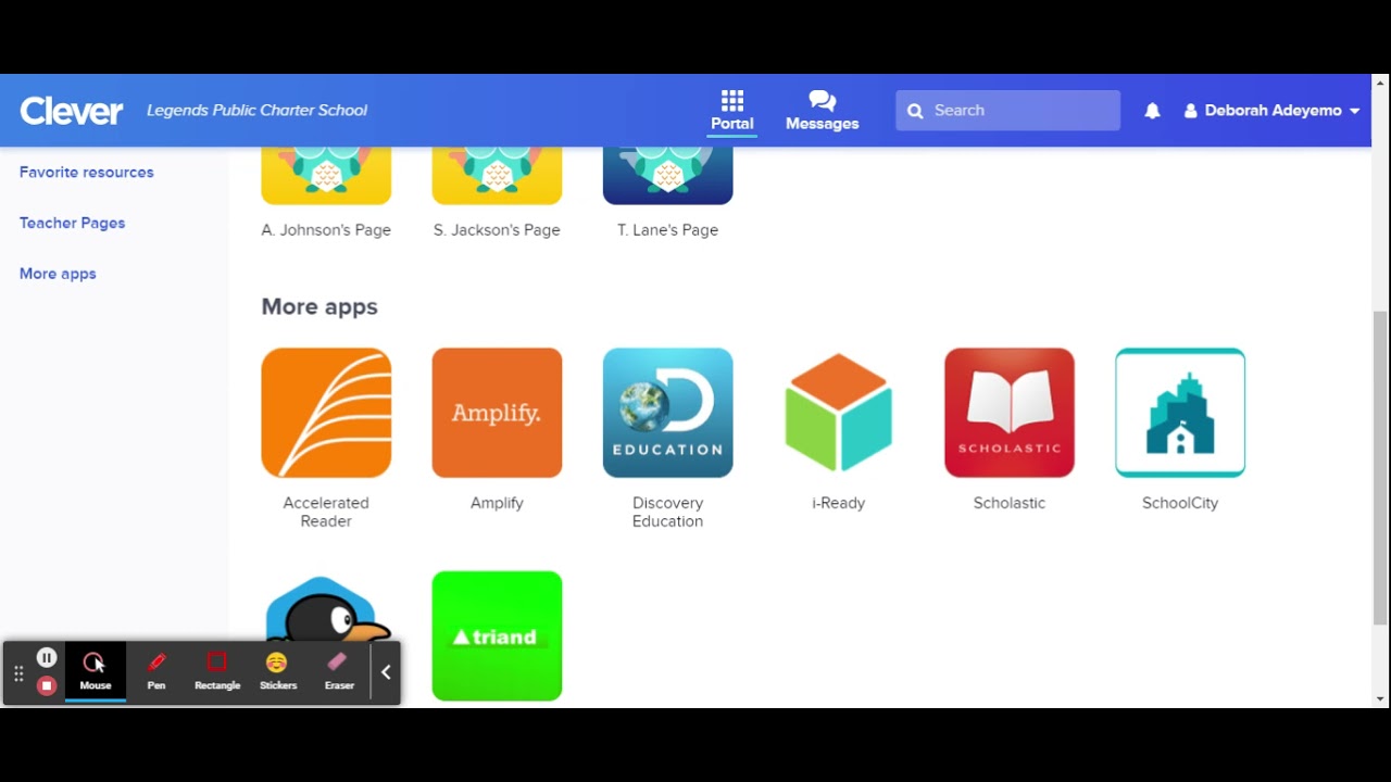 Logging into Amplify through Clever YouTube