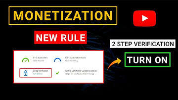 2 Step Verification New Monetization Update | Youtube New Monetization Update 2021 | Monetize Policy