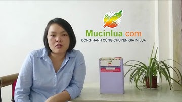 Các loại dung môi pha mực in lụa