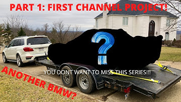 Project car video series Pt 1 DIY What did I get?