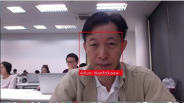 face recognition on macbook from webcam