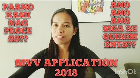HOW WE PROCESS MVV APPLICATION SO I CAN STAY IN THE NETHERLANDS TAGALOG+WHAT IS THE REQUIREMENTS