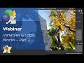 Webinar: Variables and Logic Blocks | Part 2