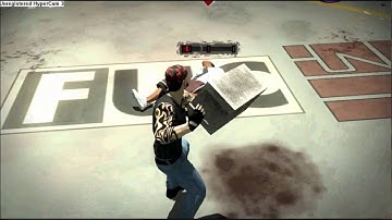 The Undertaker fighting in saintsrow