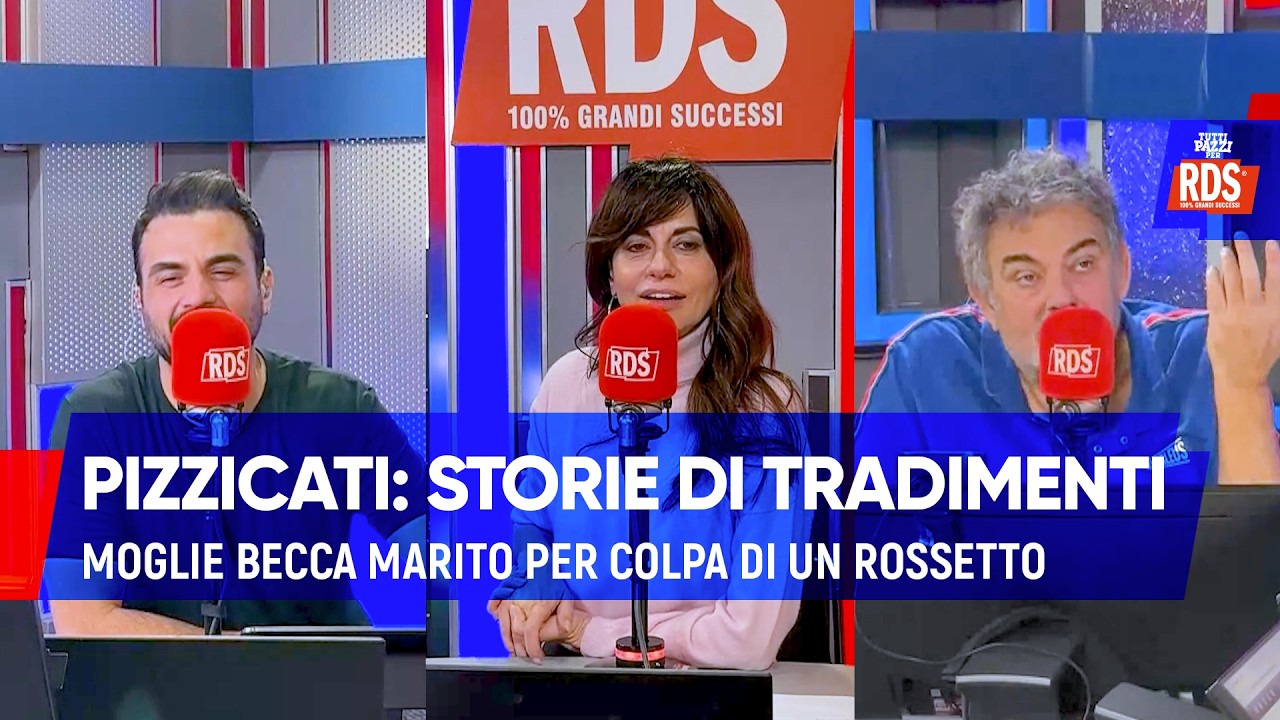 Moglie becca marito con l'amante dal rossetto sulla camicia | Tutti Pazzi X RDS