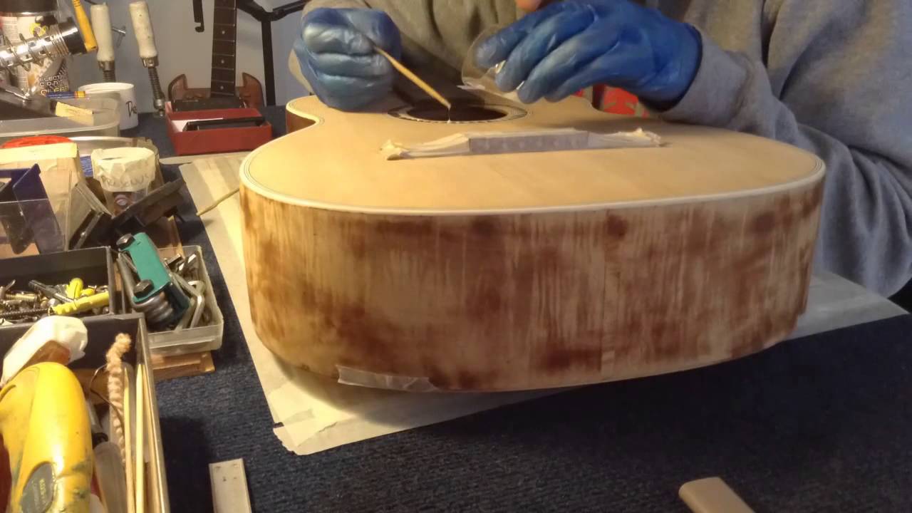 SD Workstation Epoxy resin on Acoustic Guitar missing inlays. YouTube
