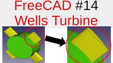[FreeCAD Tutorials] 14.Modeling Wells Turbine. (freecad assembly, freecad draft, freecad fem)