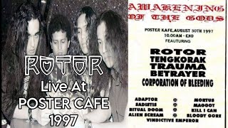 ROTOR - Curse Of Leak (Live At Poster Cafe 1997) Rotor Band Thrash Metal Indonesia