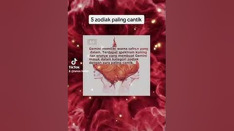 5 zodiak yang mempunyai aura yang cantik dan menawan
