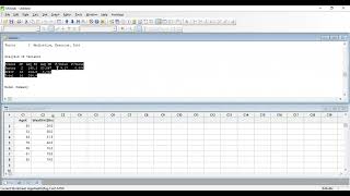 Minitab - Regression, Correlation
