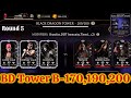 Black dragon tower boss battle 200  170 190 fight  reward mk mobile  strike force vs bd team