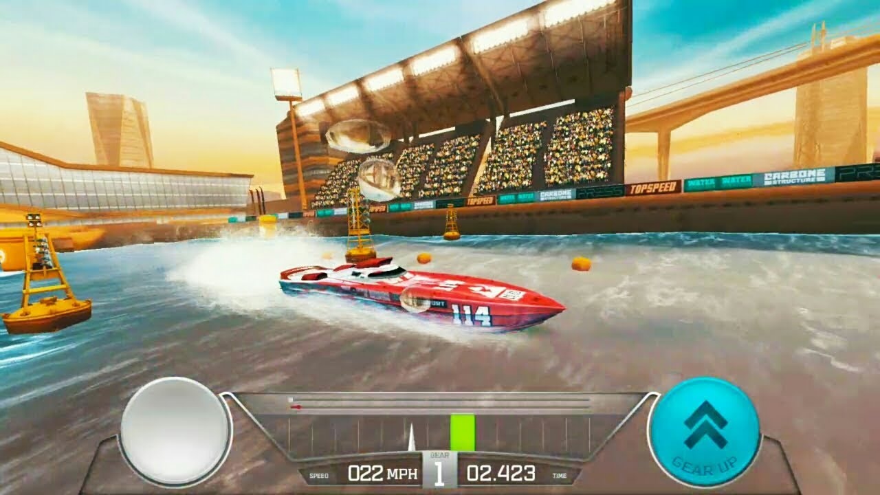 motorboat racing game