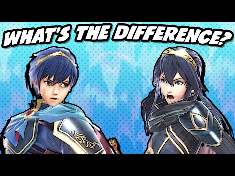 What's the Difference between Marth and Lucina? (SSBU)