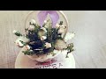 Cute Miniature Basket Decoration