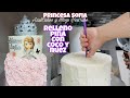 Pastel Prinsesa SOFIA ,RELLENO PIÑA Y COCO +SOPORTES