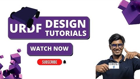 ROS2 URDF Robot Design in Fusion 360