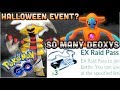 3 DEOXYS EX PASSES AT ONCE IN POKEMON GO IS THE HALLOWEEN EVENT COMING?
SUICUNE BUG?