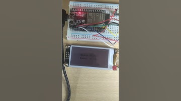 2.13" 250x122 3-color e-paper SSD1680 (by WeAct) on ESP32 (arduino-esp32) using ZinggJM/GXEPD2 lib