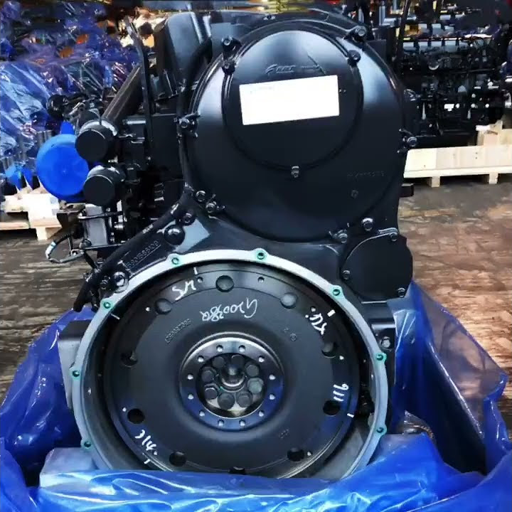 FPT Cursor9 F2CFE612B IVECO BUS Engine Assembly - YouTube