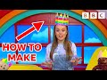 How to Make a Rainbow Crown 🌈 👑 | CBeebies