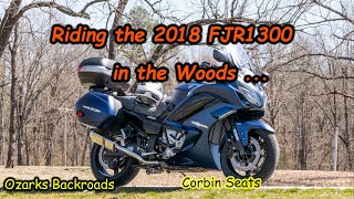 A trip through the woods on the 2018 Yamaha FJR1300