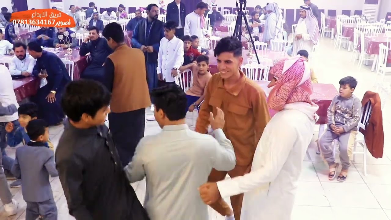 المنشد حسين العيساوي العريس ارياح السلامي المصور شبر الموسوي 07813634167