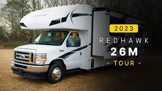 RV Rundown | 2023 Jayco Redhawk 26M Class C Motorhome with a Murphy Bed, Sleeps 6 at Southern RV