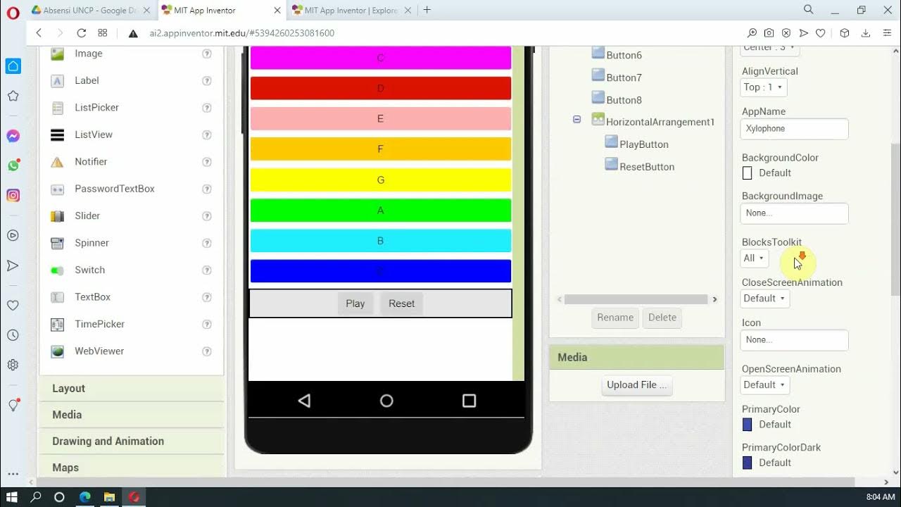 ANDROID APLIKASI MOBILE BERBASIS ANDROID MIT APP INVENTOR