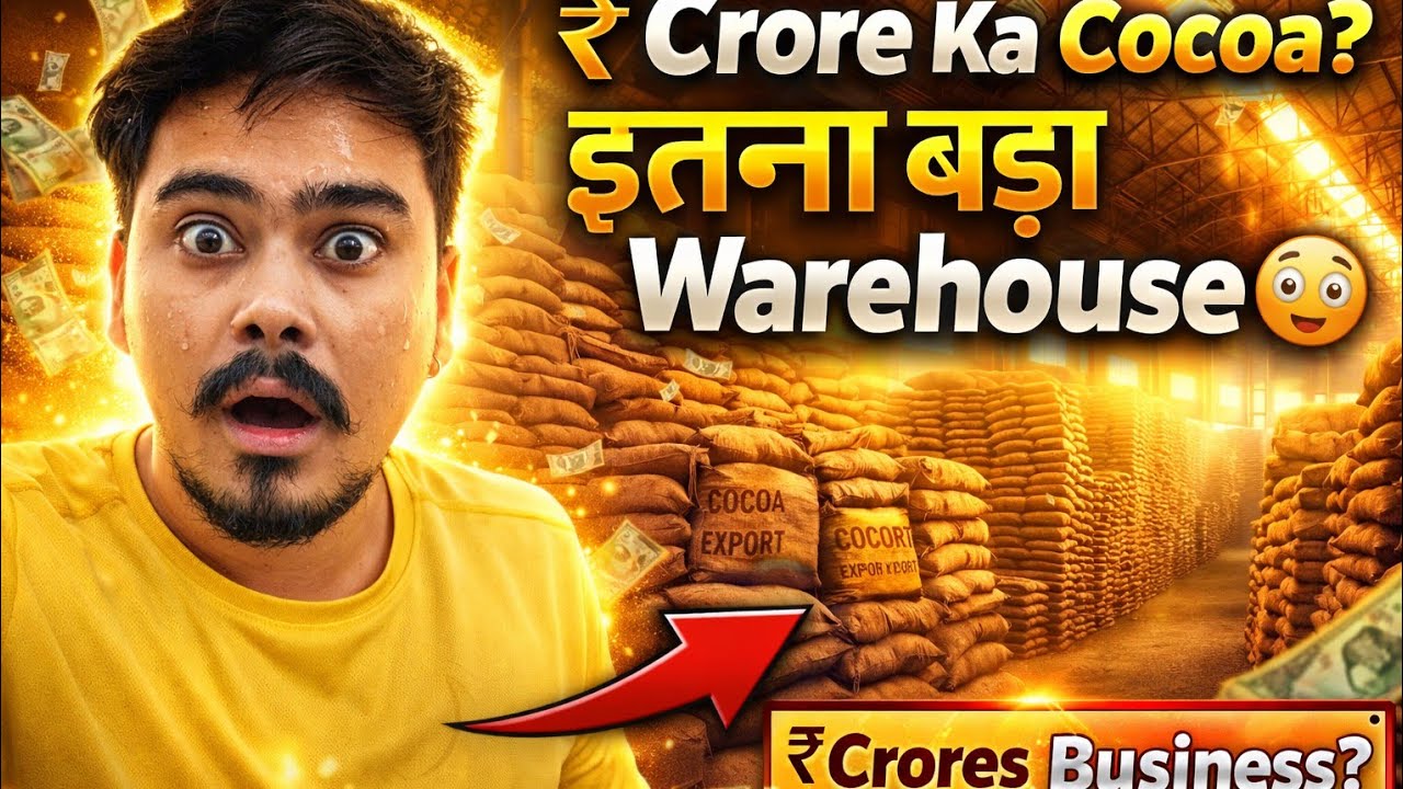 Andar Se Itna Bada Warehouse! 😳 | Aaj Dekha Cocoa Export| Daily Vlog 45/365
