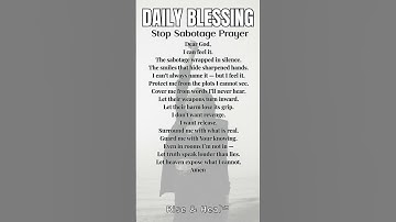 God Protect Me From Sabotage I Can’t See Let Truth Expose Every Hidden Plot Injustice Rise & Heal™