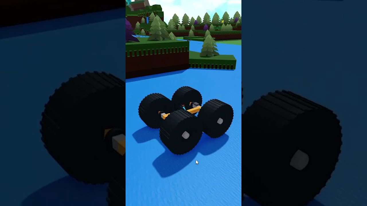 TRYING To Build A MONSTER TRUCK in ROBLOX Build a Boat for Treasure 