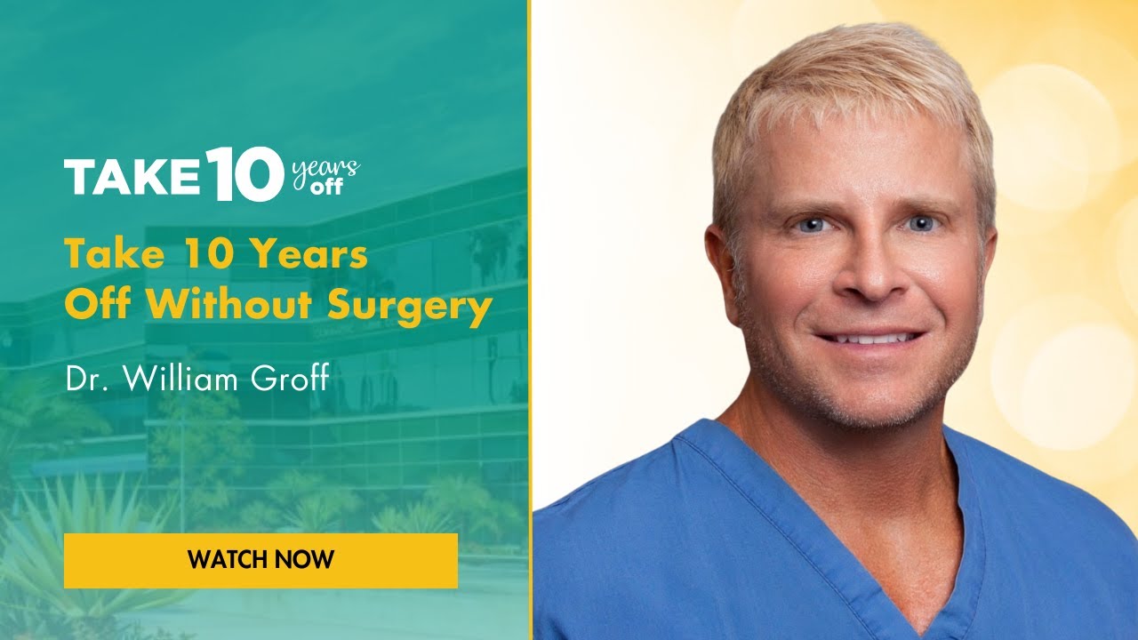 Banner for Take10: Take 10 Years Off Without Surgery | Webinar