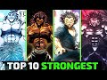 Baki Top 10 Strongest