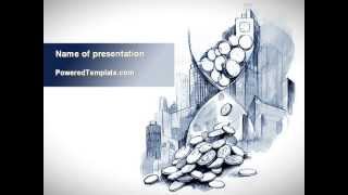Cash Time PowerPoint Template by PoweredTemplate.com