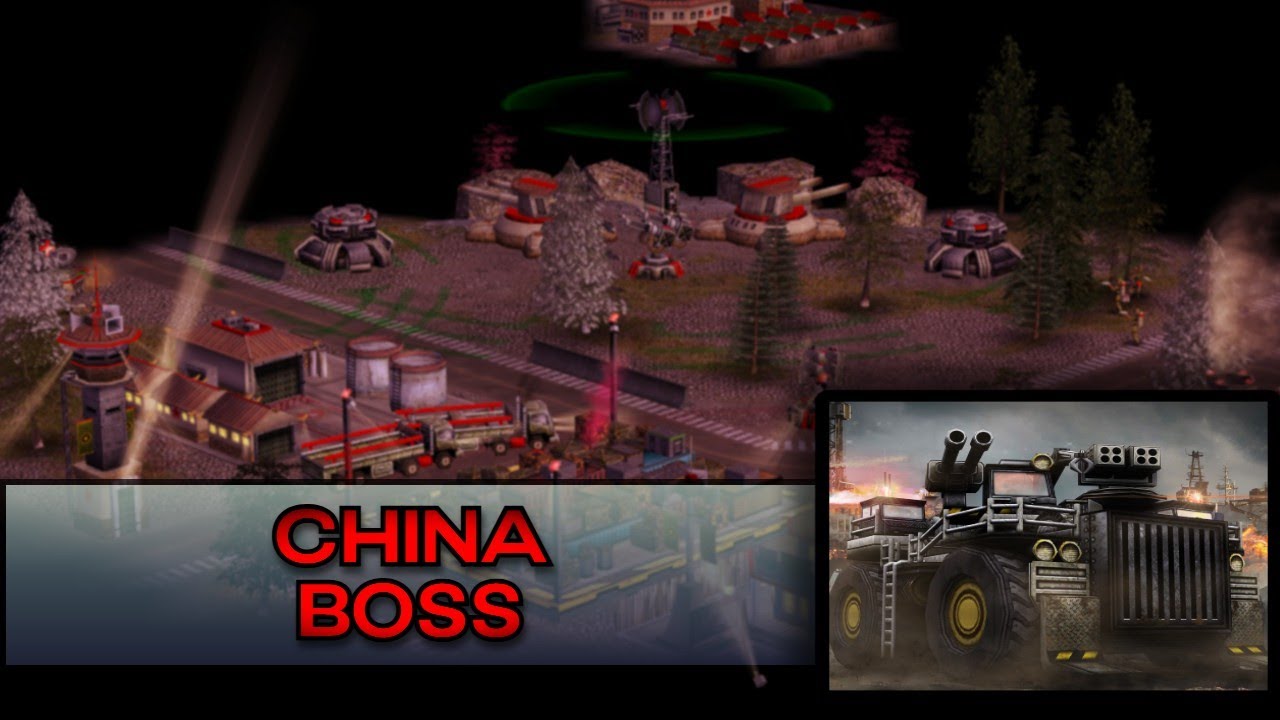 C&C Contra X Beta 2 Superweapon [Обычный] General Challenge #5 против China Boss General [Сложный]